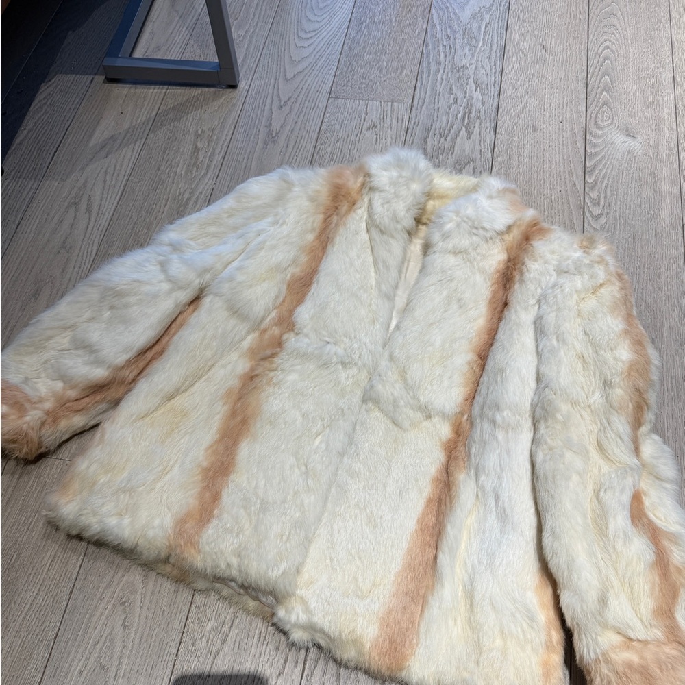 Genuine Rabbit Fur Jacket - Picture 2 of 5